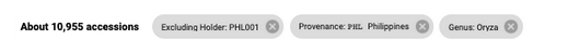 Exclude filter detail