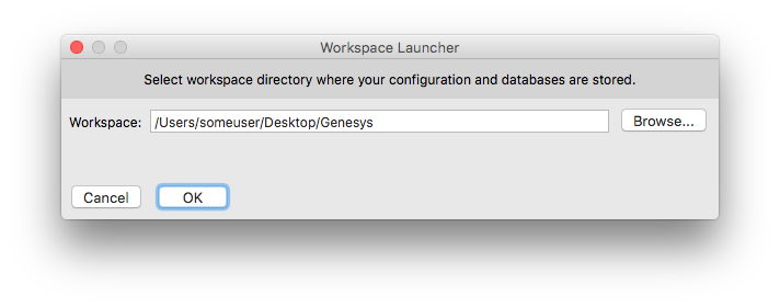 Workspace Launcher
